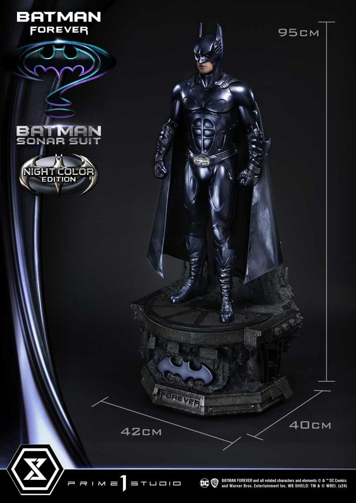 Batman Forever Museum Masterline Series Statue 1/3 Batman Sonar Suit Night Color Edition 95 cm Statues