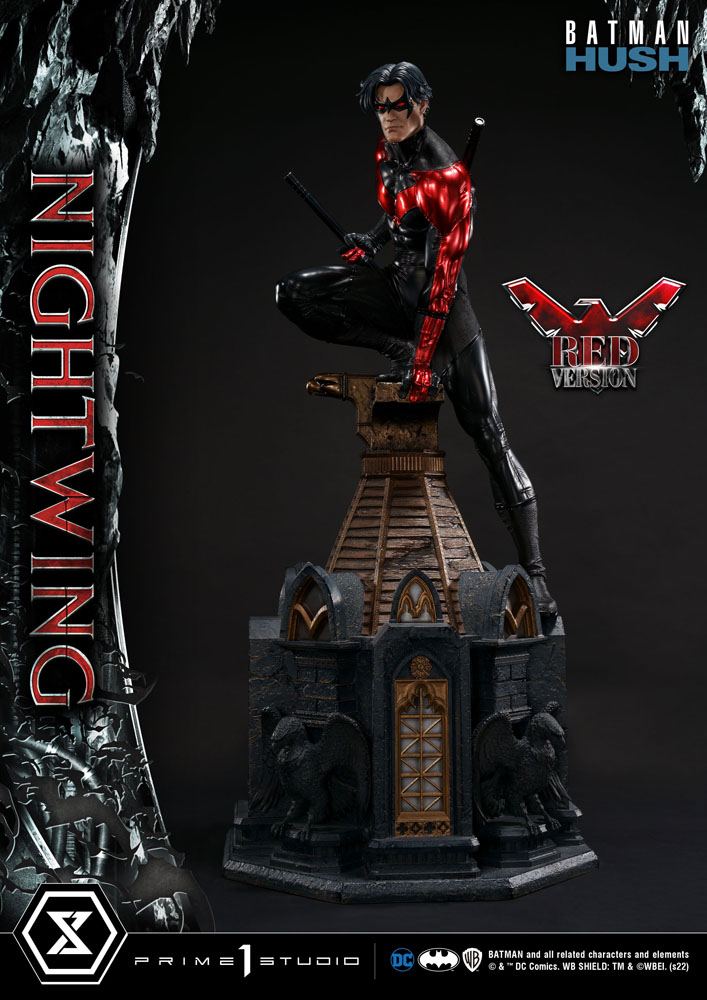 Batman Hush Statue Nightwing Red Version 87 cm Prime 1 Studio