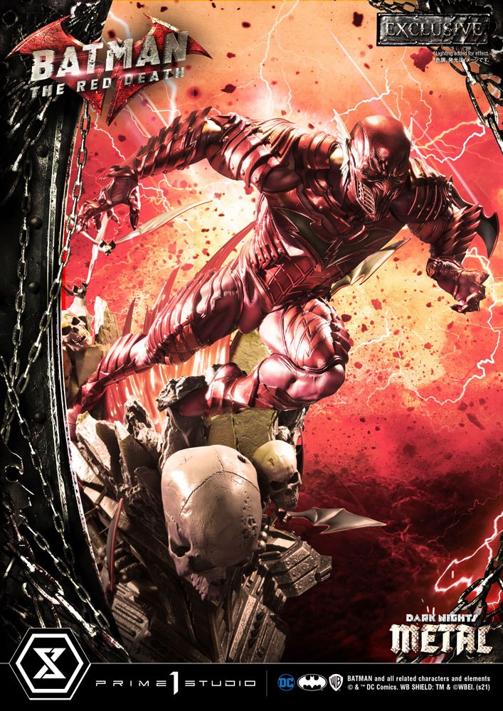 Dark Nights: Metal Statues 1/3 The Red Death & The Red Death Exclusive 75 cm Assortment (3) Prime 1 Studio