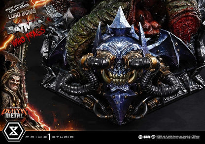 Dark Nights: Death Metal Museum Masterline Statue 1/3 Lobo Batman: Batman Who Frags 81 cm