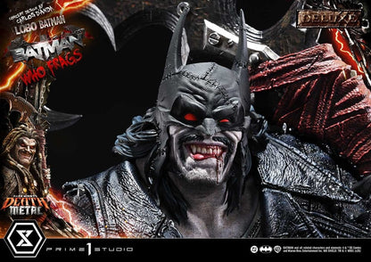 Dark Nights: Death Metal Museum Masterline Statue 1/3 Lobo Batman: Batman Who Frags Deluxe Bonus Version 81 cm