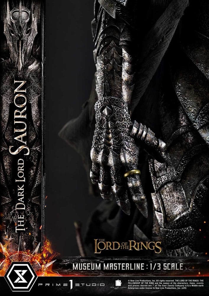 Lord of the Rings Museum Masterline Series Statue 1/3 The Dark Lord Sauron 117 cm