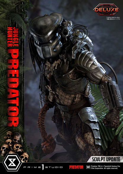 Predator Museum Masterline Statue 1/3 Jungle Hunter Predator Deluxe Bonus Version 90 cm Statues