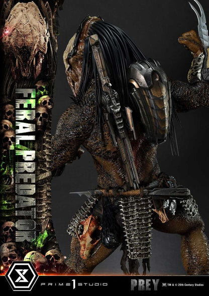 Prey (Movie) Museum Masterline Series Statue 1/3 Feral Predator 89 cm