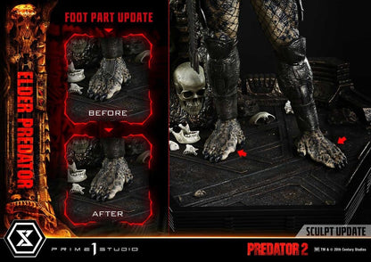 Predator 2 (Film) Museum Masterline Statue 1/3 Elder Predator DX Bonus Version 94 cm