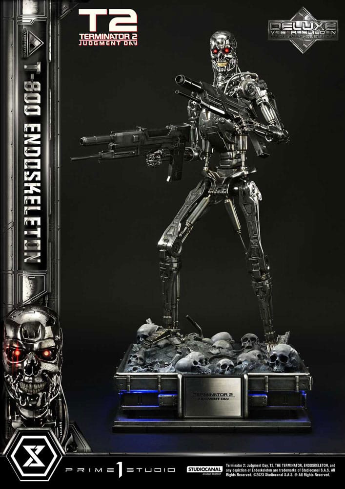 Terminator 2 Museum Masterline Series Statue 1/3 Judgment Day T800 Endoskeleton Deluxe Version 74 cm Statues