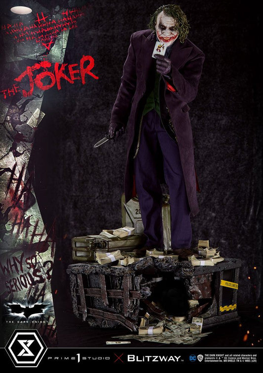 The Dark Knight Statue 1/3 The Joker Bonus Version 72 cm Statues