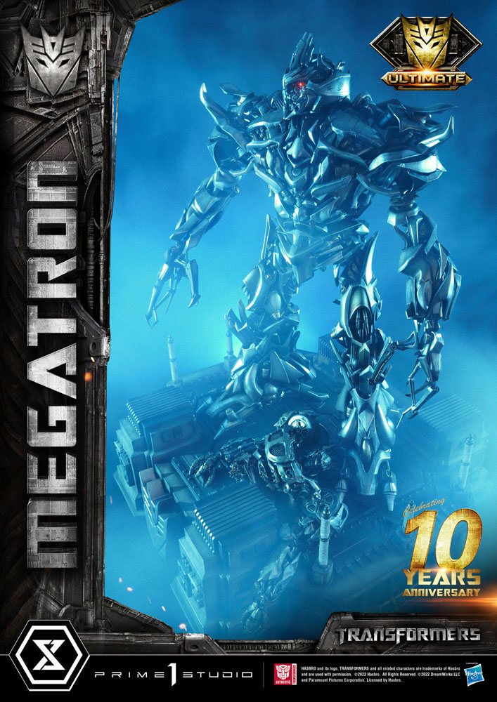 Transformers Museum Masterline Statue Megatron Ultimate Bonus Version 84 cm