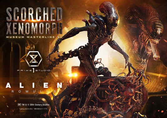 Alien: Romulus Museum Masterline XL Statue 1/3 Scorched Xenomorph 98 cm