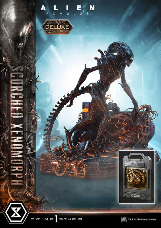 Alien: Romulus Museum Masterline XL Statue 1/3 Scorched Xenomorph Deluxe Bonus Version 98 cm Statues