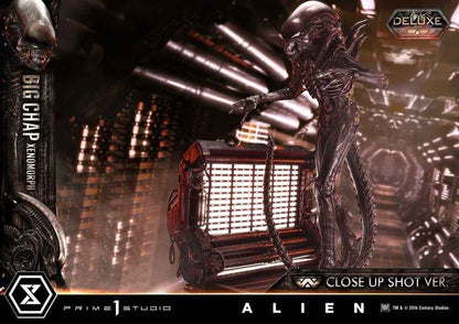 Alien (Film) Museum Masterline XL Statue 1/3 Big Chap Xenomorph Close Up Shot Ver. Deluxe Version 100 cm