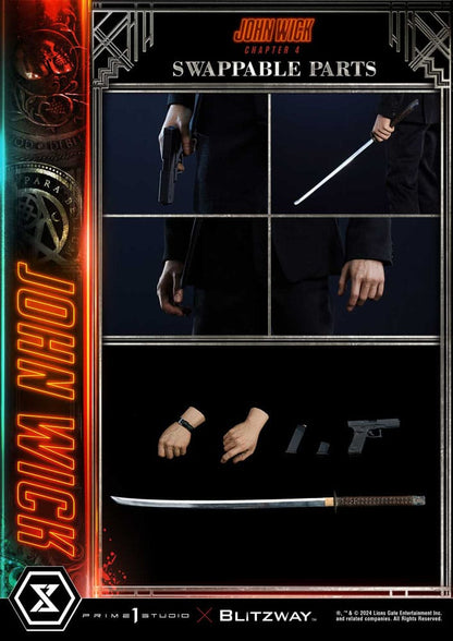John Wick Chapter 4 Ultimate Premium Masterline Series Statue 1/4 John Wick Deluxe Version 54 cm Prime 1 Studio