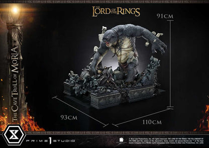 The Lord of the Rings Premium Masterline Series Statue 1/6 Cave Troll of Moria 91 cm