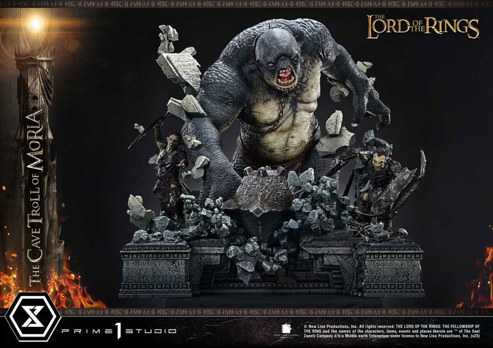 The Lord of the Rings Premium Masterline Series Statue 1/6 Cave Troll of Moria 91 cm Statues
