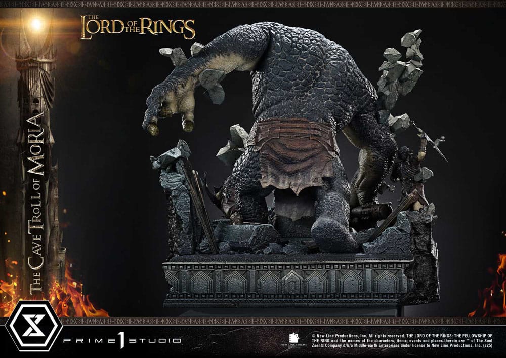 The Lord of the Rings Premium Masterline Series Statue 1/6 Cave Troll of Moria 91 cm Statues