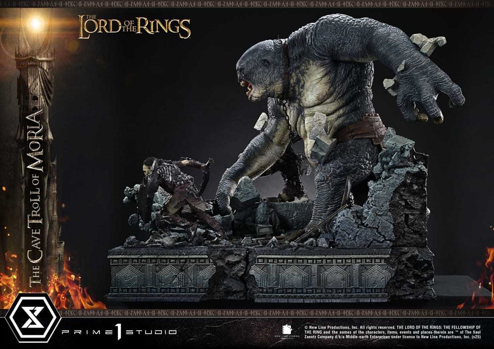 The Lord of the Rings Premium Masterline Series Statue 1/6 Cave Troll of Moria 91 cm Statues