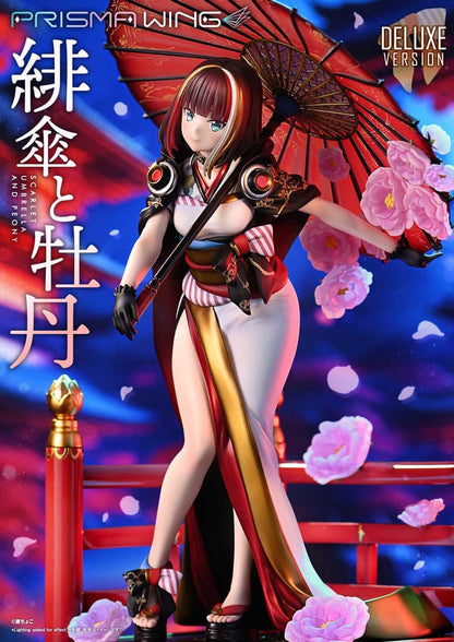 Original Illustration by Fuzichoco Prisma Wing PVC Statue 1/7 Scarlet Umbrella And Peony Deluxe Version 32 cm Prime 1 Studio