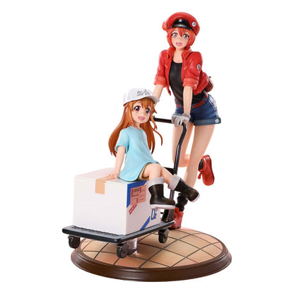 Cells at Work Prisma Wing PVC Statue Red Blood Cell & Platelet  26 cm Prime 1 Studio
