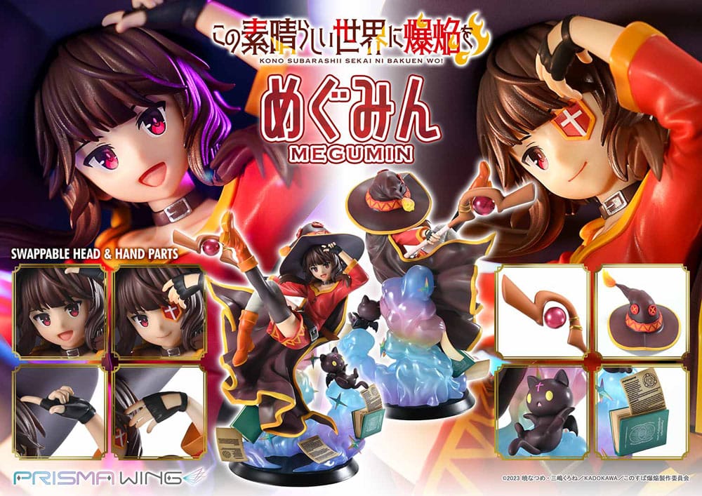 Konusuba - An Explosion on This Wonderful World! Prisma Wing PVC Statue 1/7 Megumin 23 cm Prime 1 Studio
