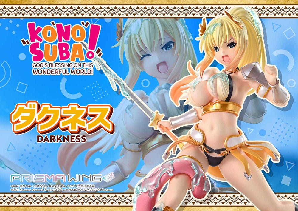Konusuba - God's blessing on this wonderful world! Prisma Wing PVC Statue 1/7 Darkness 20 cm Prime 1 Studio