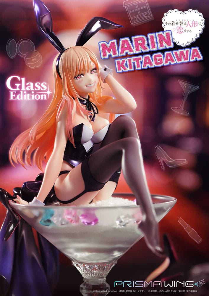 My Dress-Up Darling Prisma Wing PVC Statue 1/7 Marin Kitagawa Glass Edition 29 cm Prime 1 Studio