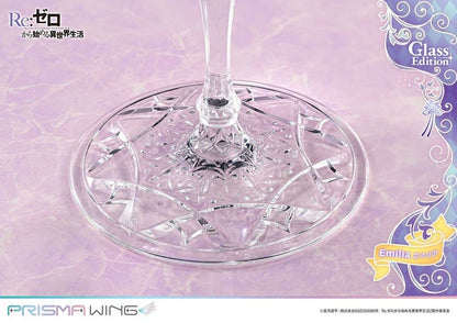 Re:Zero Prisma Wing Statue 1/7 Emilia Glass Edition 29 cm