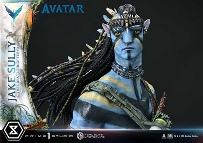 Avatar (Film) Real Elite Masterline Series Statue 1/4 Jake Sully & The Great Leonopteryx 87 cm
