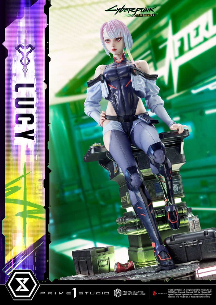 Cyberpunk: Edgerunners Real Elite Masterline Series Statue 1/4 Lucy 50 cm Prime 1 Studio