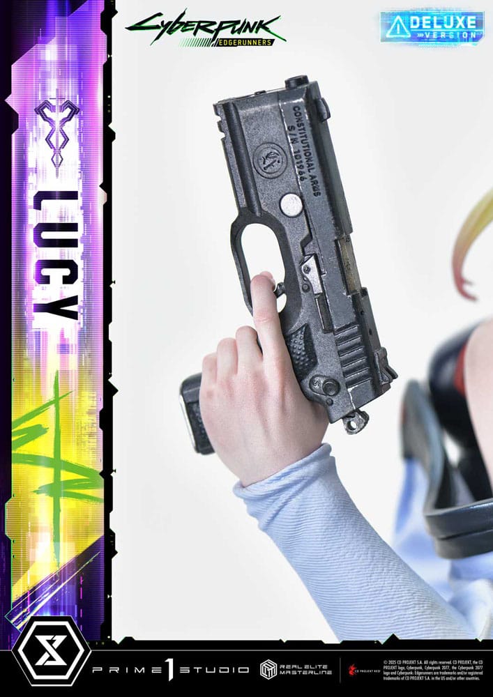 Cyberpunk: Edgerunners Real Elite Masterline Series Statue 1/4 Lucy Deluxe Version 50 cm Prime 1 Studio