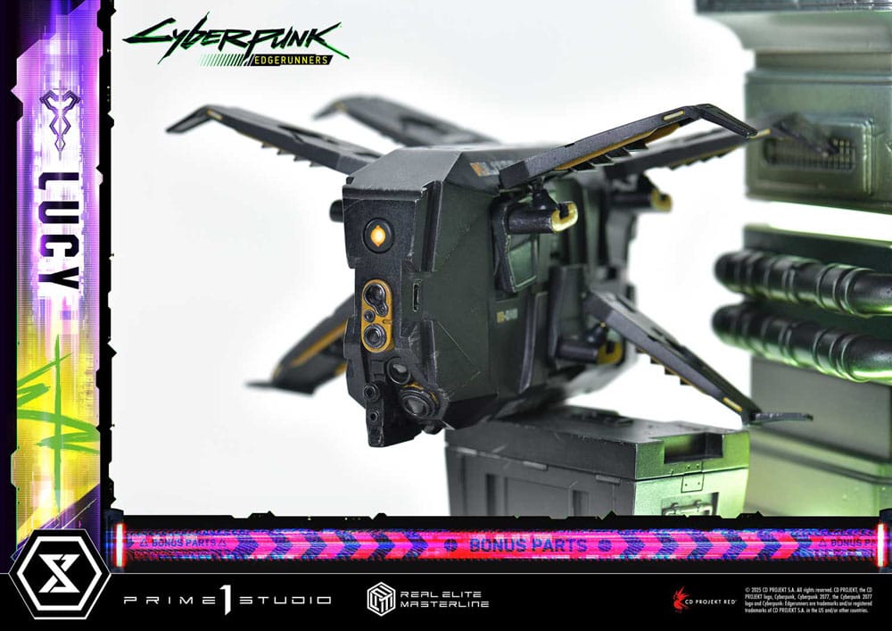 Cyberpunk: Edgerunners Real Elite Masterline Series Statue 1/4 Deluxe Bonus Version 50 cm Prime 1 Studio