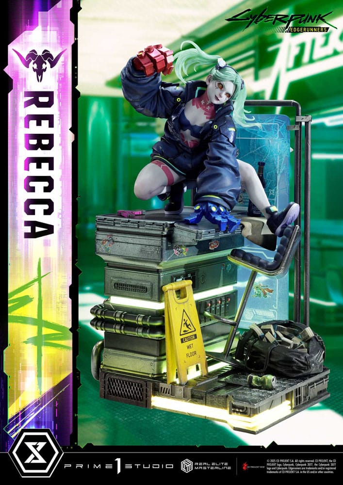 Cyberpunk: Edgerunners Real Elite Masterline Series Statue 1/4 Rebecca 54 cm
