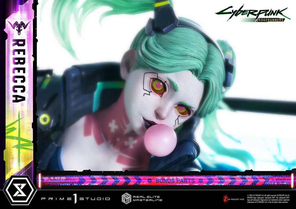 Cyberpunk: Edgerunners Real Elite Masterline Series Statue 1/4 Rebecca Deluxe Bonus Version 54 cm Prime 1 Studio