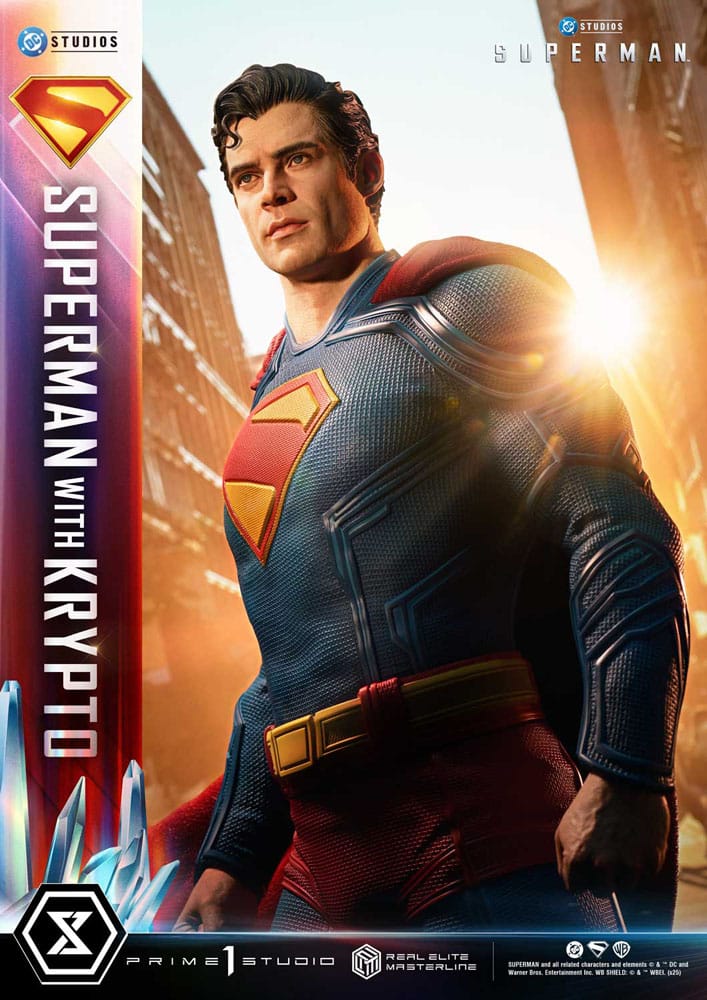Superman (2025) Real Elite Masterline Series Statue 1/3 Superman with Krypto 95 cm Prime 1 Studio