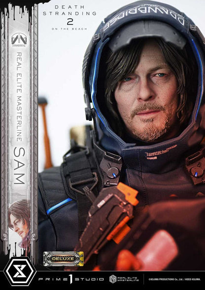 Death Stranding 2: On the Beach Real Elite Masterline Series Statue 1/3 Sam Deluxe Version 83 cm