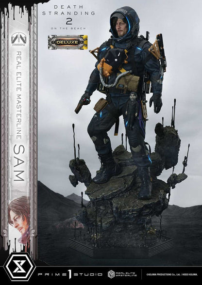 Death Stranding 2: On the Beach Real Elite Masterline Series Statue 1/3 Sam Deluxe Version 83 cm