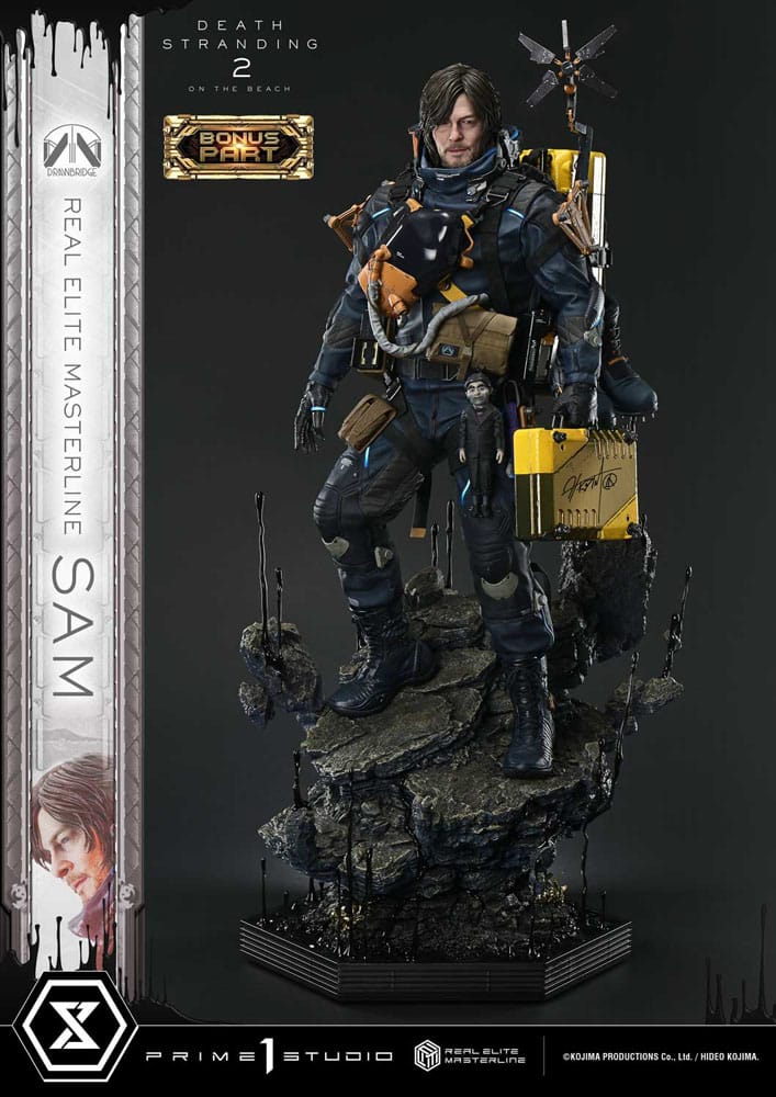 Death Stranding 2: On the Beach Real Elite Masterline Series Statue 1/3 Sam Deluxe Bonus Version 83 cm Statues