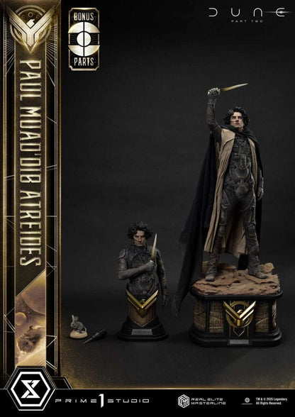 Dune: Part Two Real Elite Masterline Series Statue 1/3 Paul Atreides Ultimate Bonus Version 90 cm