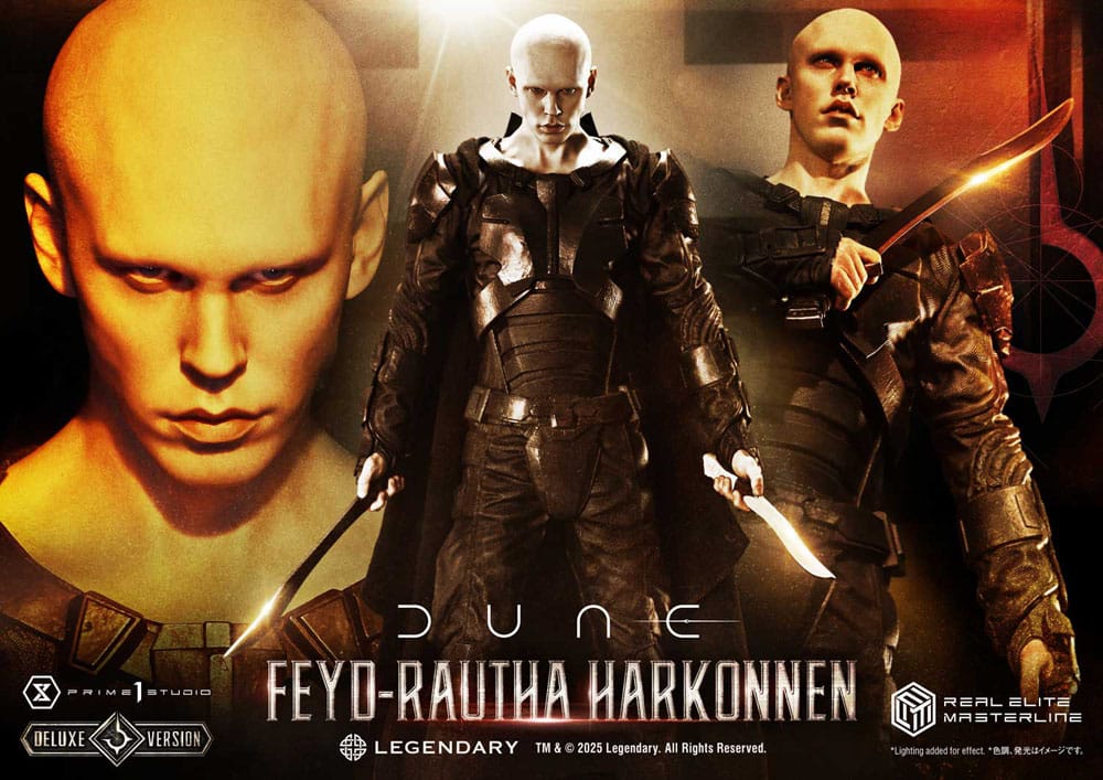 Dune: Part Two Real Elite Masterline Series Statue 1/3 Feyd-Rautha Harkonnen Ultimate Version 83 cm