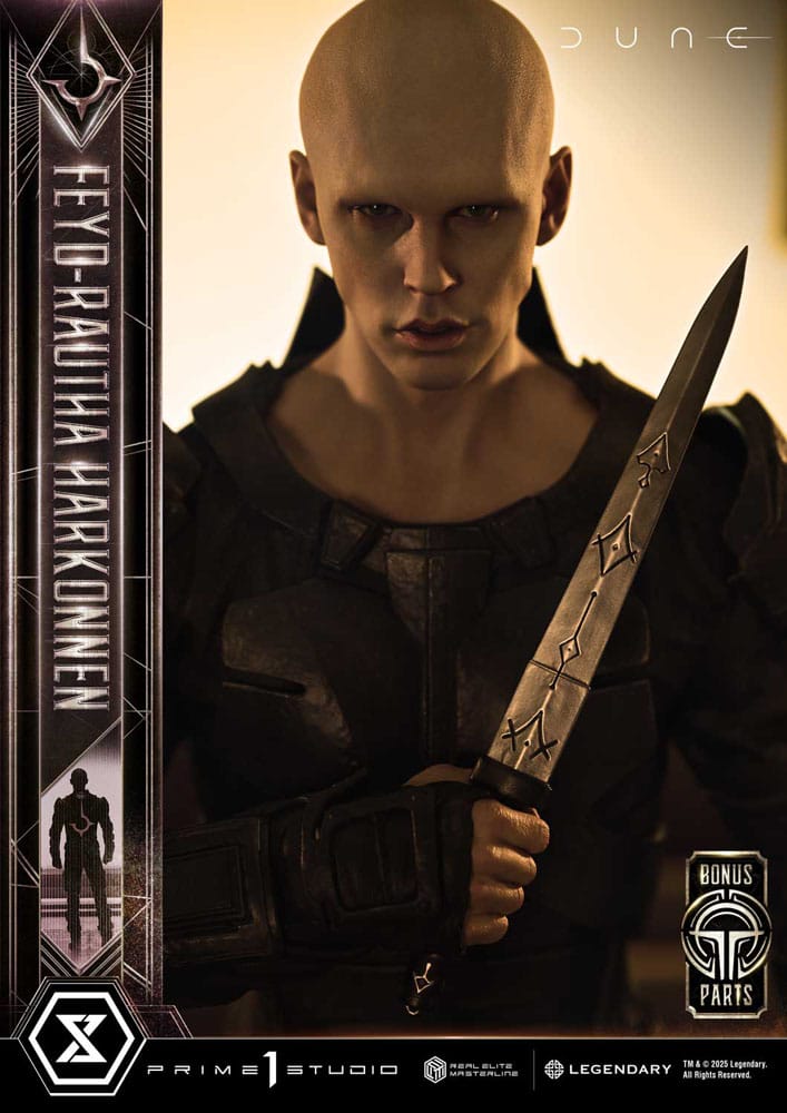 Dune: Part Two Real Elite Masterline Series Statue 1/3 Feyd-Rautha Harkonnen Ultimate Bonus Version 83 cm