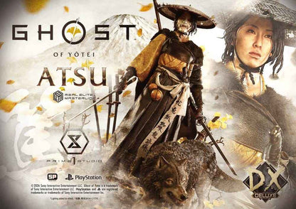Ghost of Yotei Real Elite Masterline Statue 1/4 Atsu Deluxe Version 59 cm