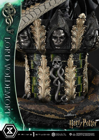 Harry Potter Real Elite Masterline Series Statue 1/4 Lord Voldemort Bonus Version 83 cm