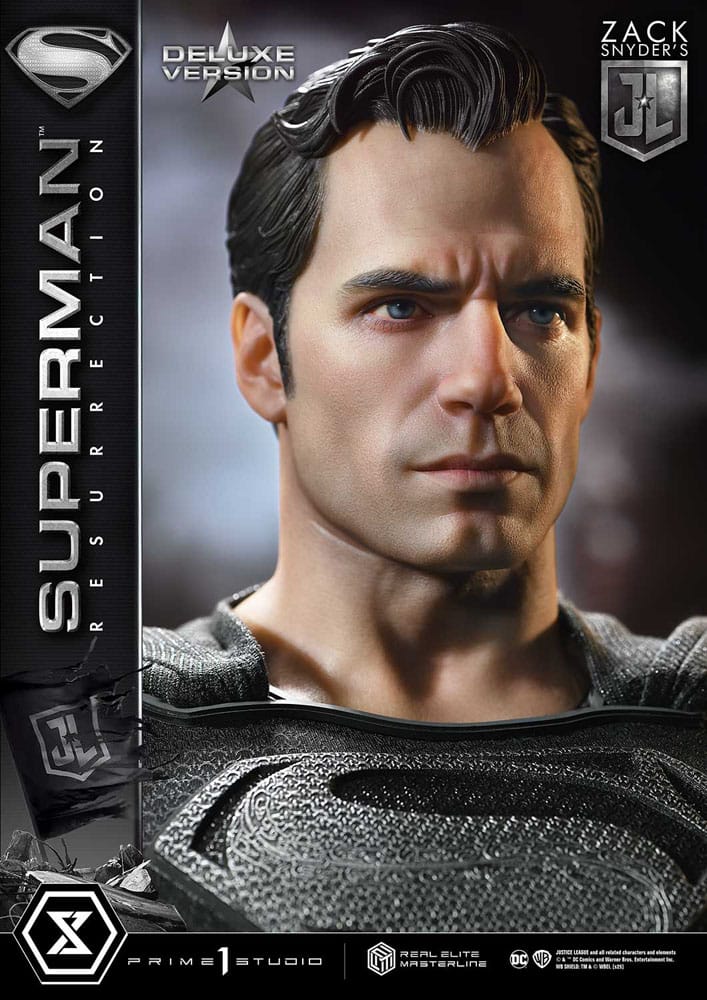 Zack Snyder's Justice League Real Elite Masterline Series Statue 1/3 Superman Resurrection Deluxe Ver. 95 cm Prime 1 Studio