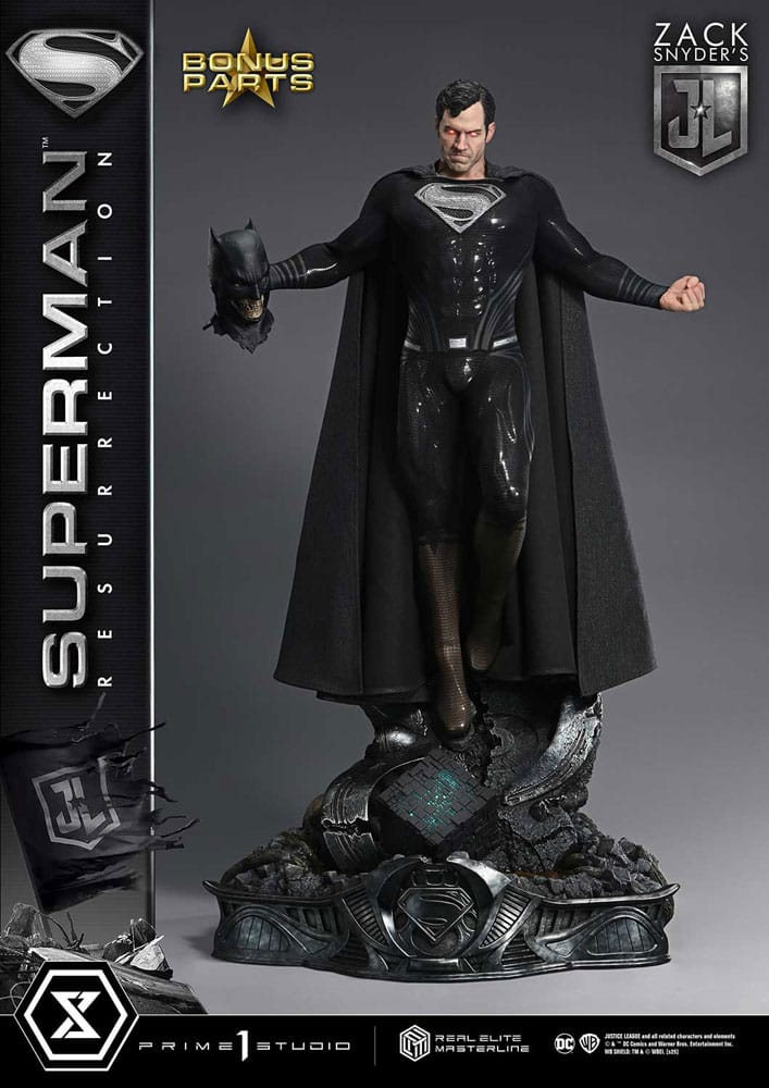 Zack Snyder's Justice League Real Elite Masterline Series Statue 1/3 Superman Resurrection Deluxe Bonus Ver. 95 cm Prime 1 Studio