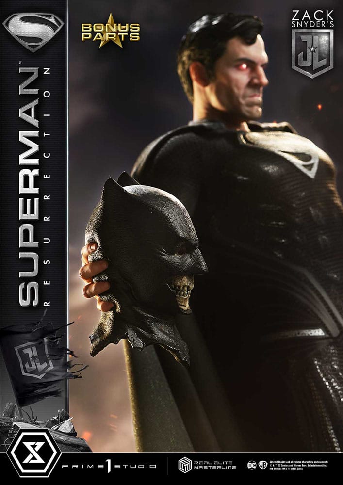 Zack Snyder's Justice League Real Elite Masterline Series Statue 1/3 Superman Resurrection Deluxe Bonus Ver. 95 cm Prime 1 Studio