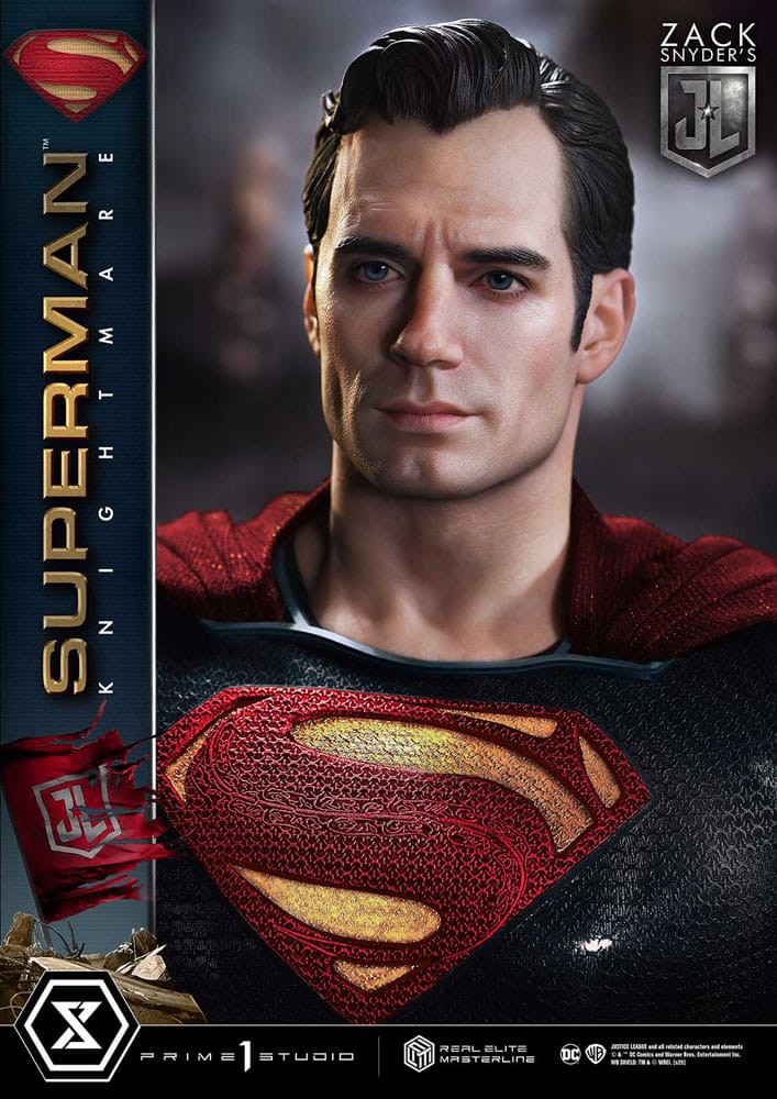 Zack Snyder's Justice League Real Elite Masterline Series Statue 1/3 Superman Knightmare Color Edition 95 cm Prime 1 Studio