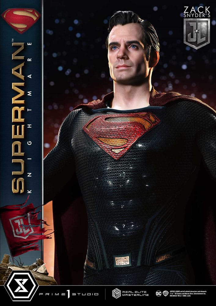 Zack Snyder's Justice League Real Elite Masterline Series Statue 1/3 Superman Knightmare Color Edition 95 cm Prime 1 Studio