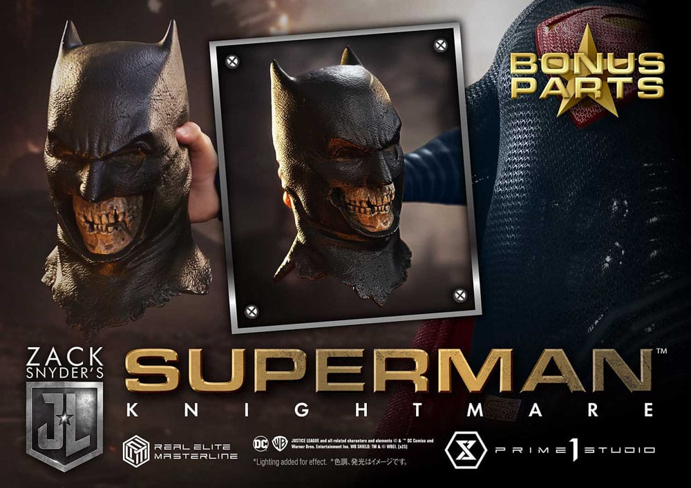 Zack Snyder's Justice League Real Elite Masterline Series Statue 1/3 Superman Knightmare Color Edition Deluxe Bonus Ver. 95 cm Prime 1 Studio