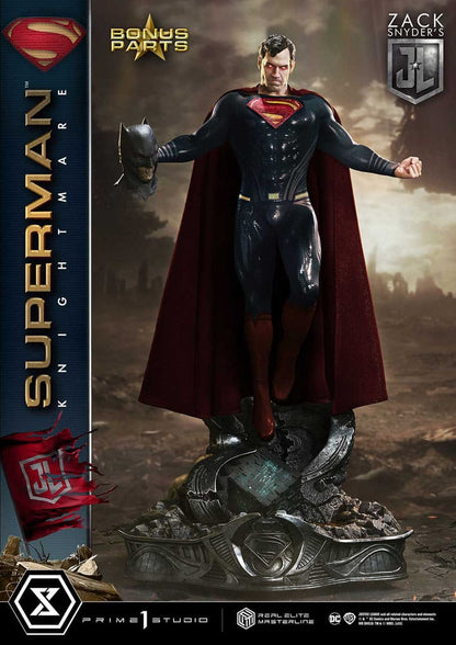 Zack Snyder's Justice League Real Elite Masterline Series Statue 1/3 Superman Knightmare Color Edition Deluxe Bonus Ver. 95 cm Prime 1 Studio