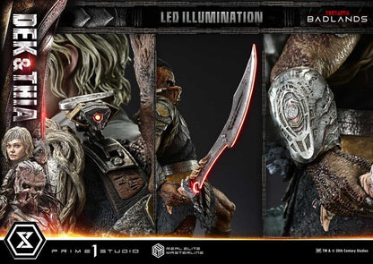 Predator Real Elite Masterline Statue 1/3 Badlands Dek & Thia 87 cm