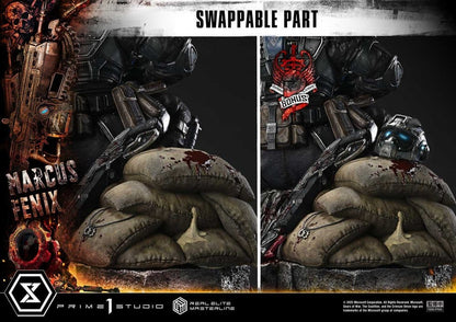 Gears of War: Reloaded Real Elite Masterline Series Statue 1/3 Marcus Fenix Ultimate Bonus Version 97 cm Prime 1 Studio